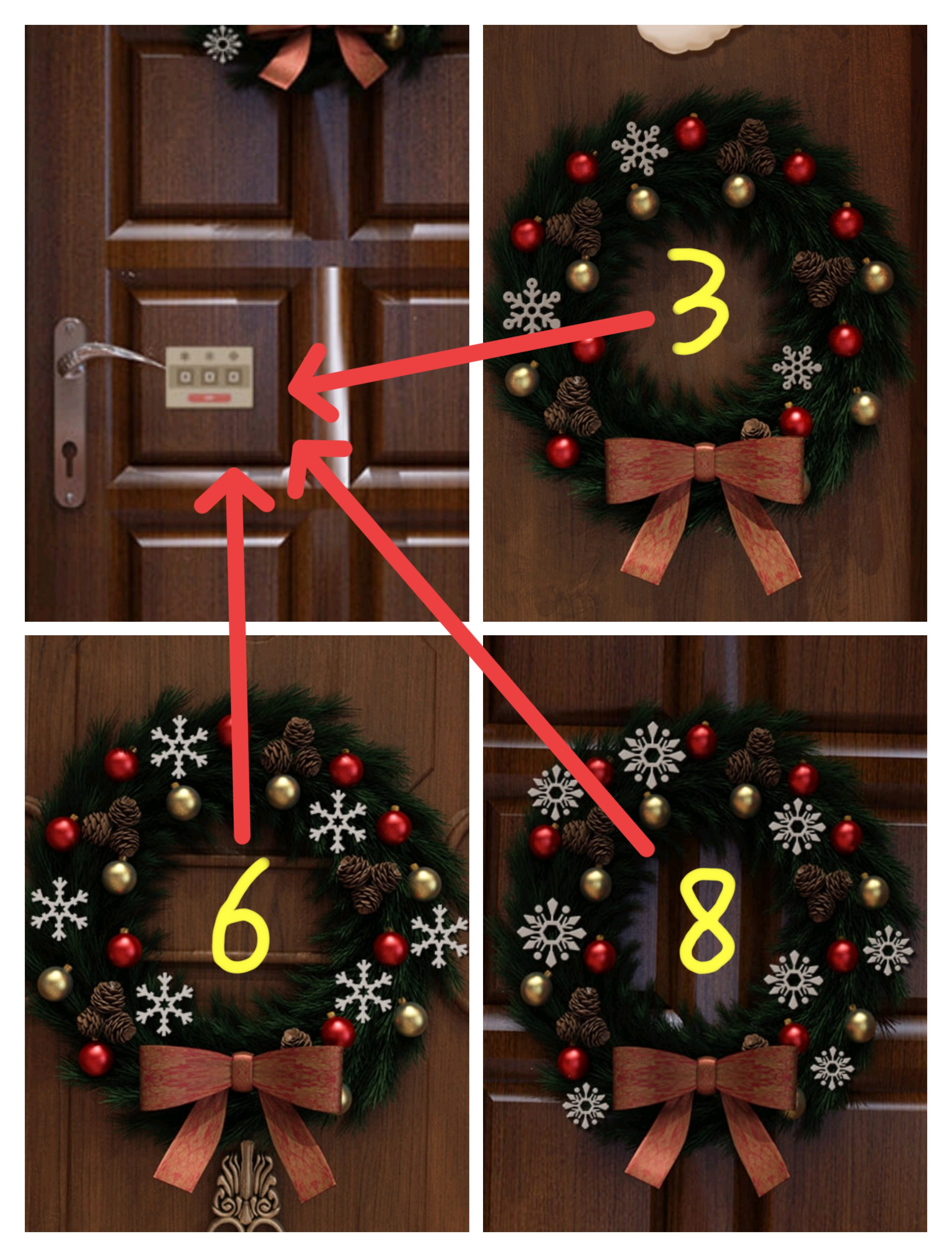 《Escape Room：圣诞节》Ho~Ho~Ho3通关攻略图文详情