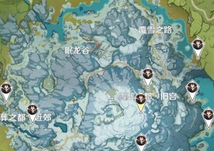 《原神》冰盾丘丘人暴徒刷新位置一览
