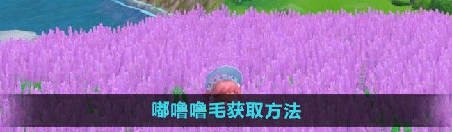 《摩尔庄园》嘟噜噜毛获取方法