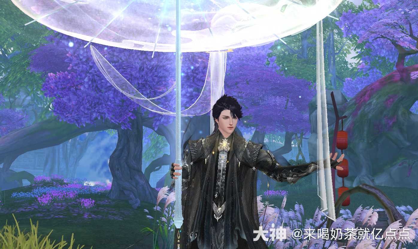 寒光入窗纱，快换上《天下》手游新时装探寻大荒夜色